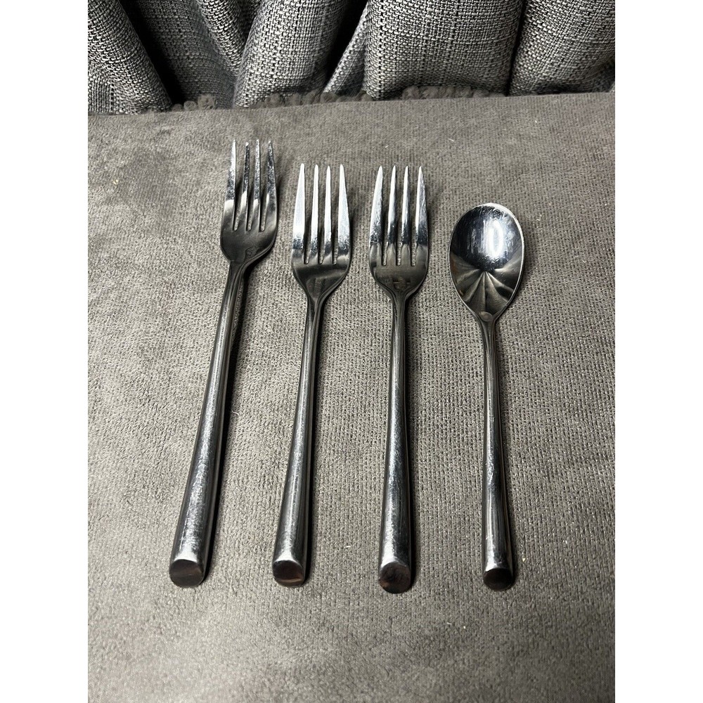 Towle Stainless Steel Flatware 18:0 Dinner & Salad Forks Spoon Lot